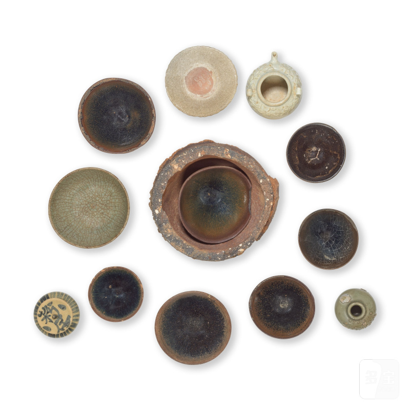 宋及元至明 陶盌及器皿一組 | A GROUP OF MISCELLANEOUS CERAMIC BOWLS AND VESSELS - 图4